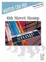 6th Street Stomp piano sheet music cover